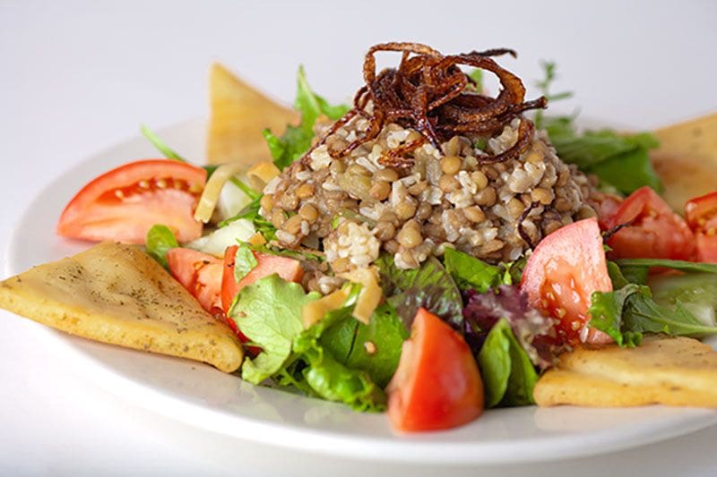 Lentil Fetoosh Salad