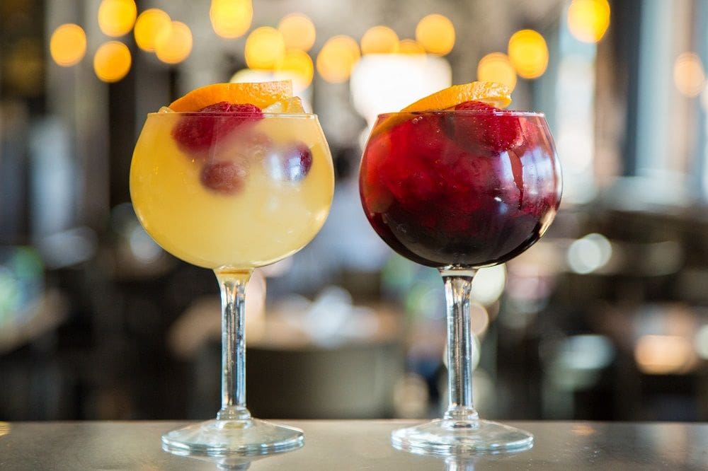 White and Red Sangria