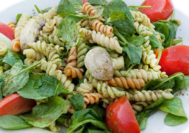 spinach pasta salad