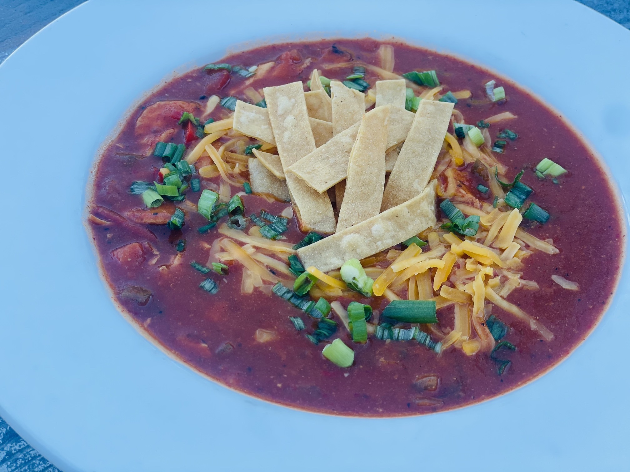 Chicken Enchilada Soup