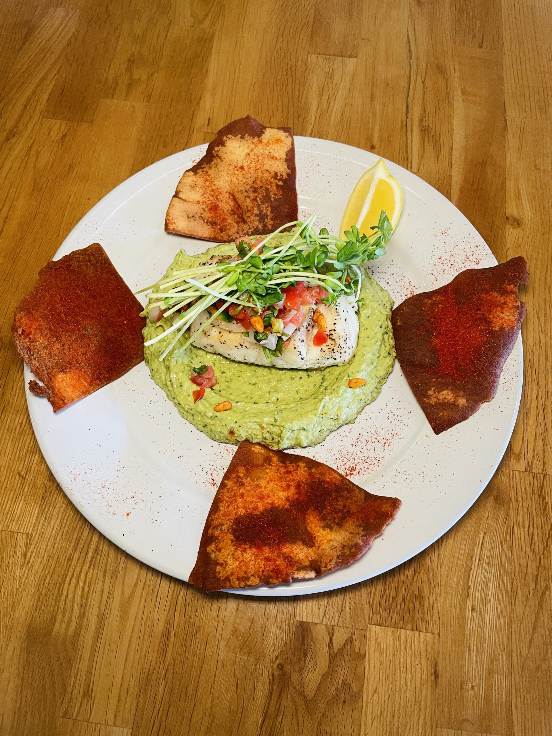 Barramundi & Pita Chips